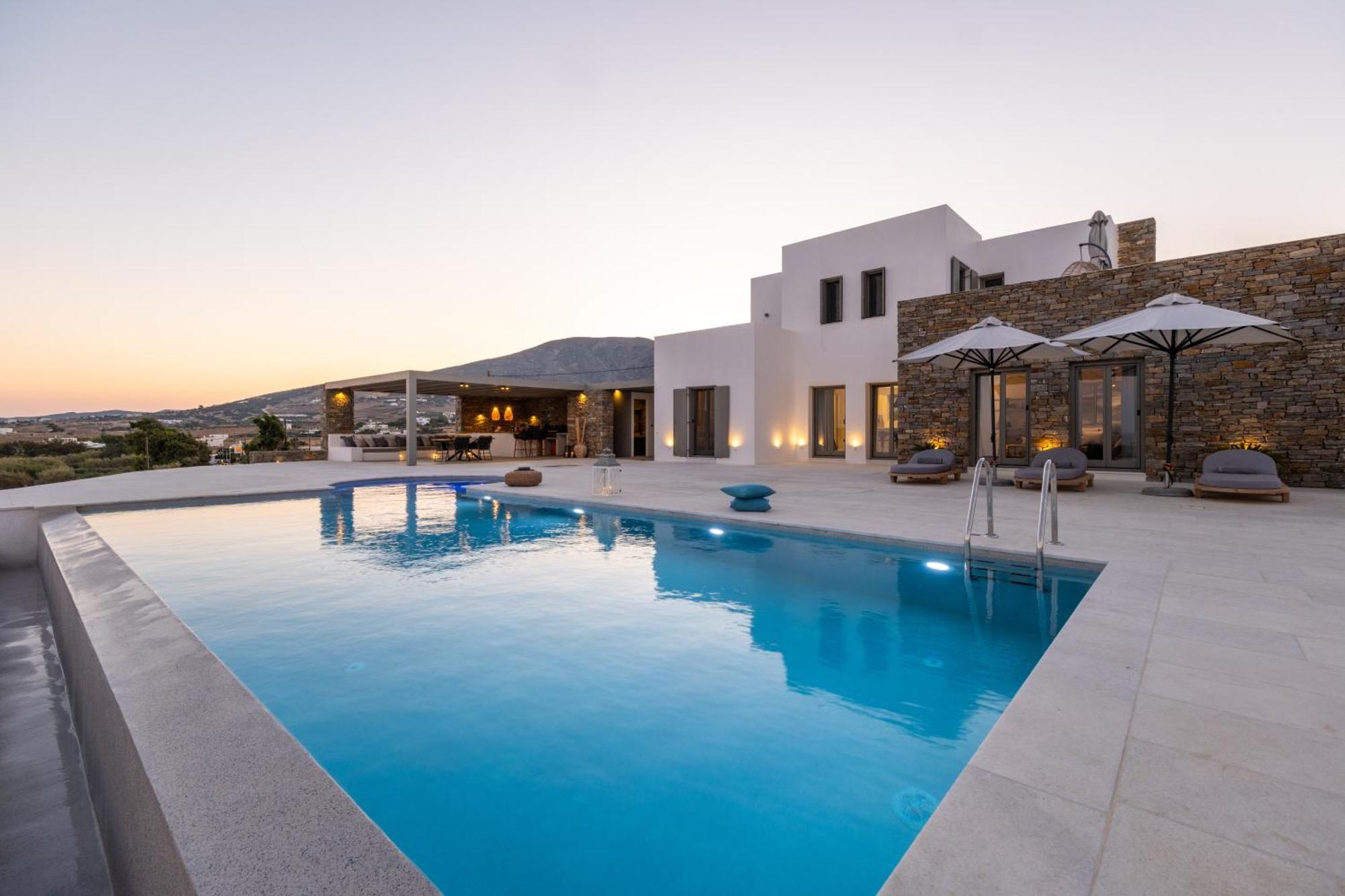 Golden Bay Luxury Villas And Suites Chrisi Akti  Exterior photo